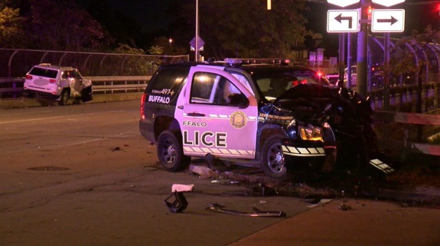 Police car involved in crash in Buffalo - WKBW.com Buffalo, NY